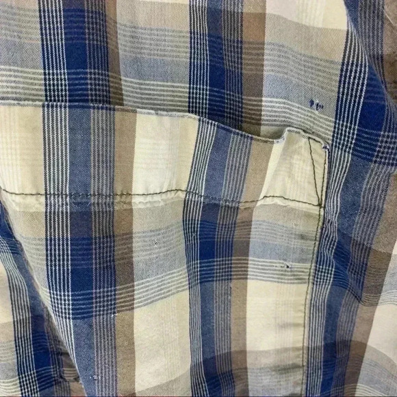 Carhartt XL Tall Short sleeve plaid shirt - Picture 8 of 10